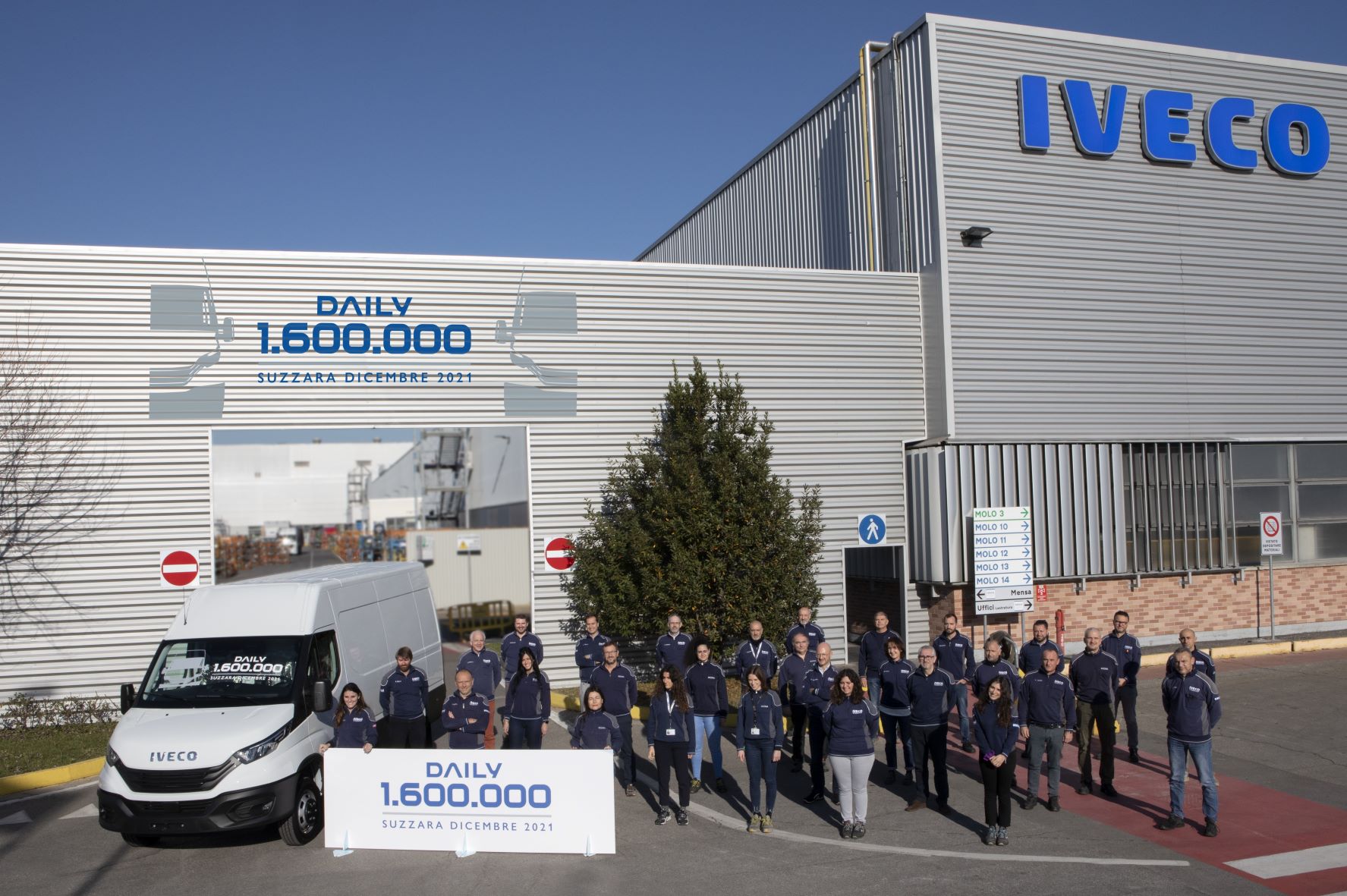 IVECO celebra il 1.600.000esimo Daily prodotto nello storico stabilimento di Suzzara