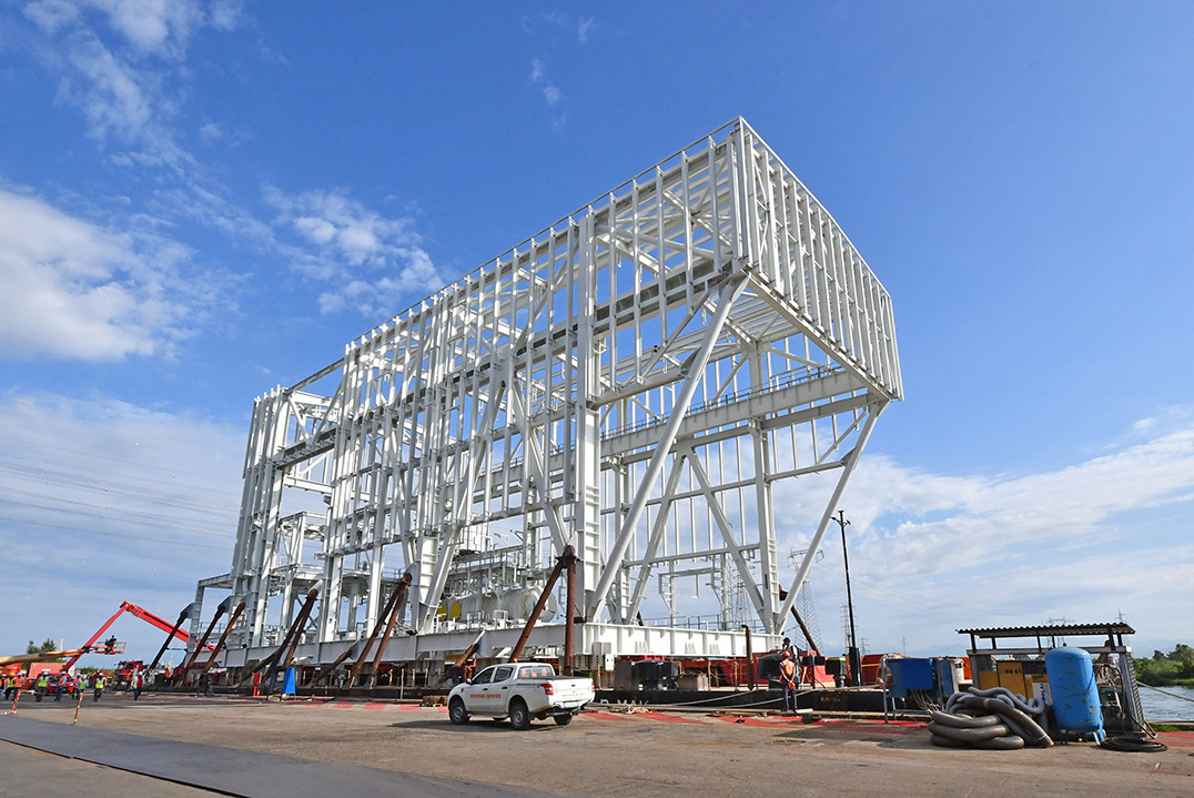 Cimolai completa l’ultimo modulo di acciaio per il terminale LNG in Canada tra i più grandi al mondo per la gestione di gas naturale liquefatto