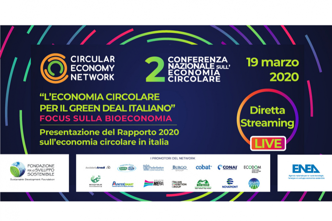 Diretta streaming – 19 marzo | 2 Conferenza nazionale sull’economia circolare