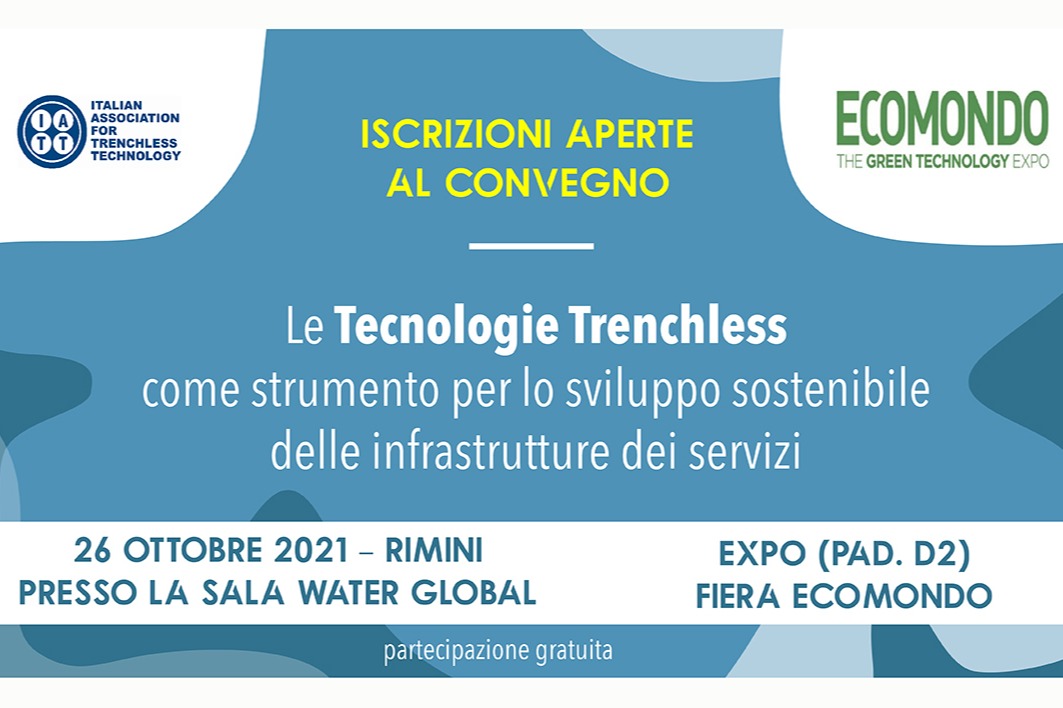 Convegno a Ecomondo: l’expo del green parla di trenchless tecnology