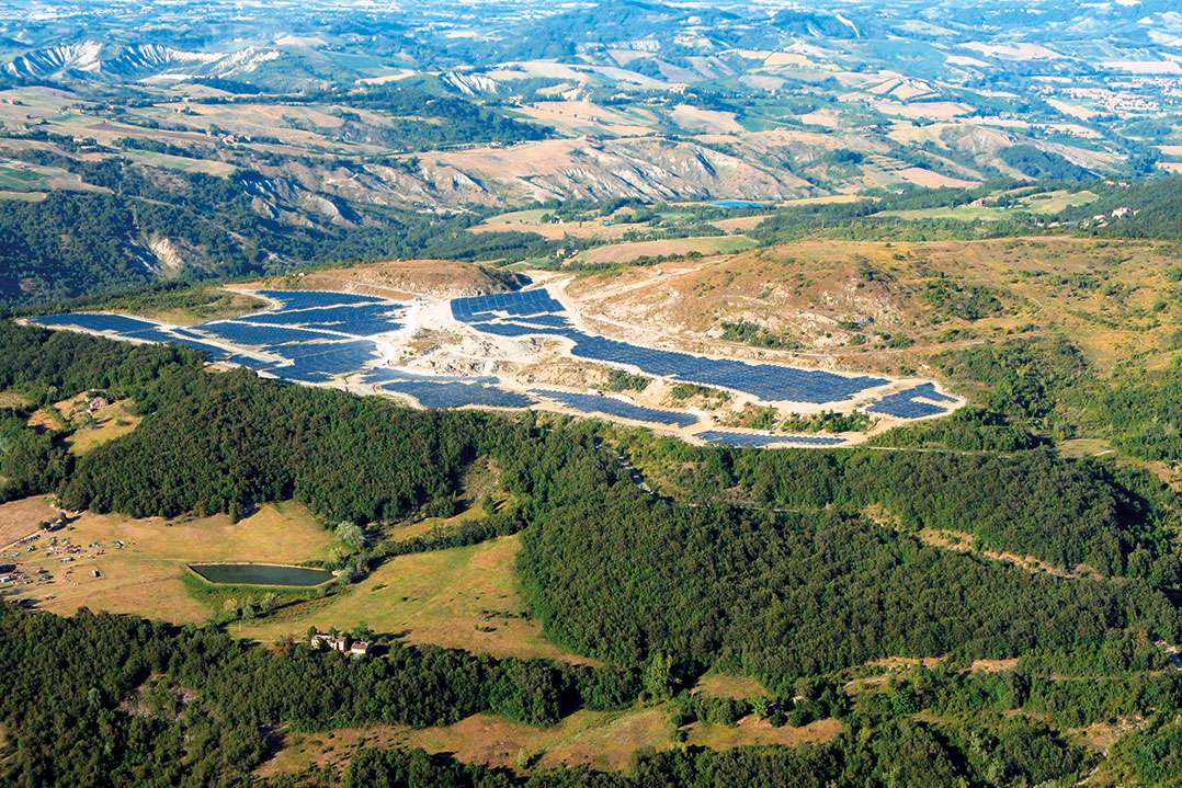 Impianti fotovoltaici nelle cave dismesse