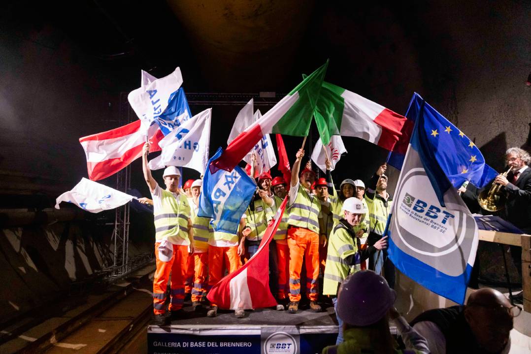 La TBM Flavia completa lo scavo meccanizzato del BBT sul lato italiano