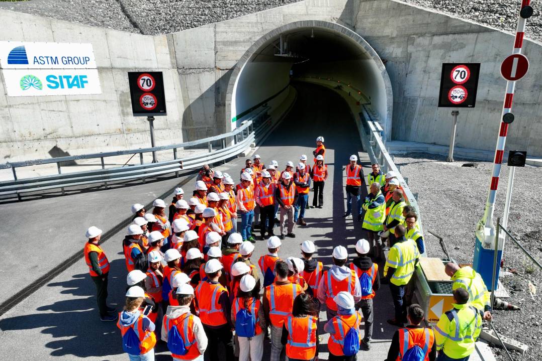 TRAFORO DEL FREJUS: 70 studenti del Politecnico di Torino in visita esclusiva al cantiere