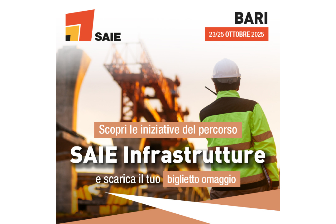 Strade, viadotti e ferrovie: il futuro delle infrastrutture a SAIE Bari 2025