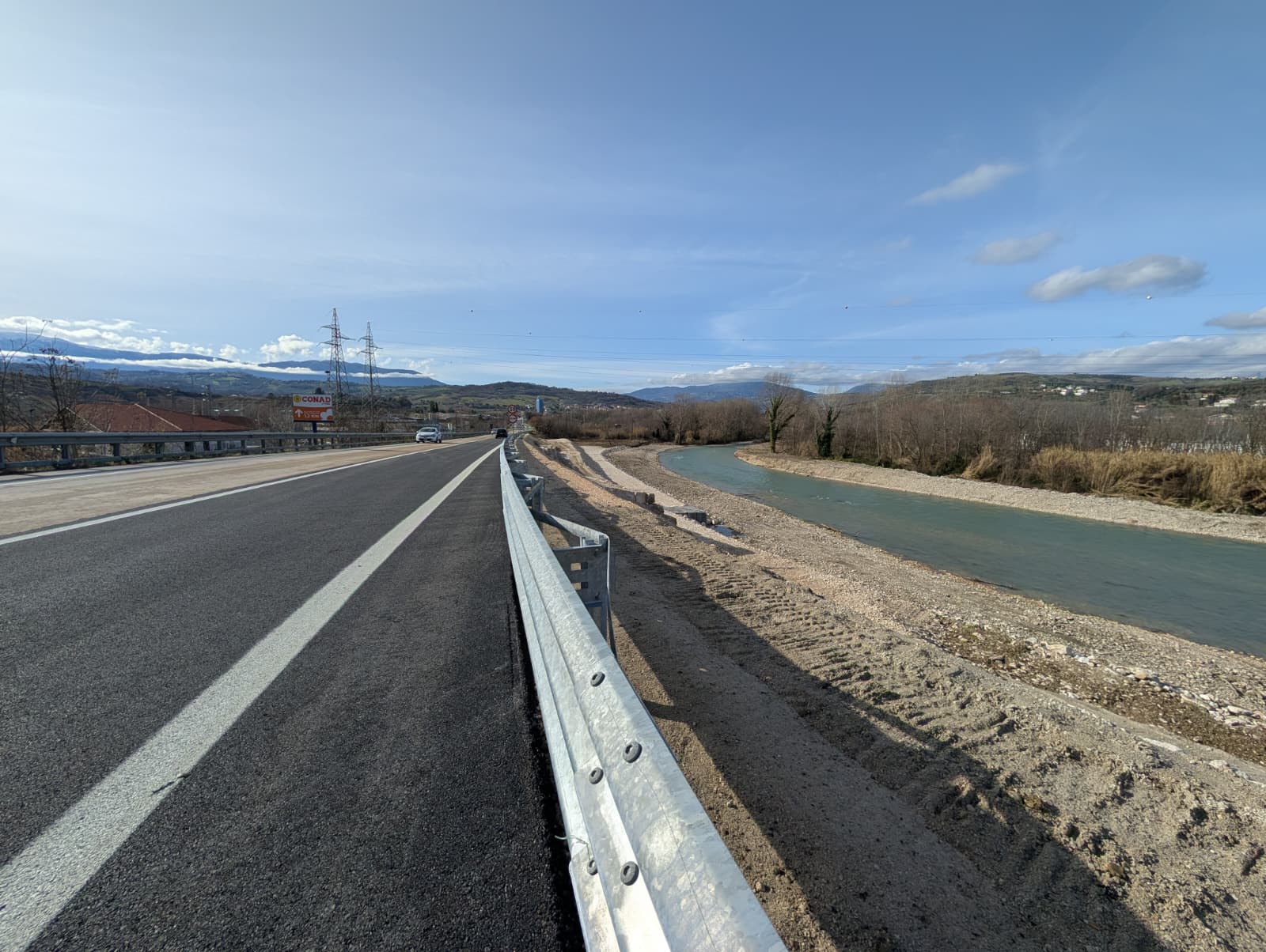 ANAS: conclusi i lavori di ripristino lungo la SS 5 “Tiburtina Valeria” nel comune di Turrivalignani (PE)