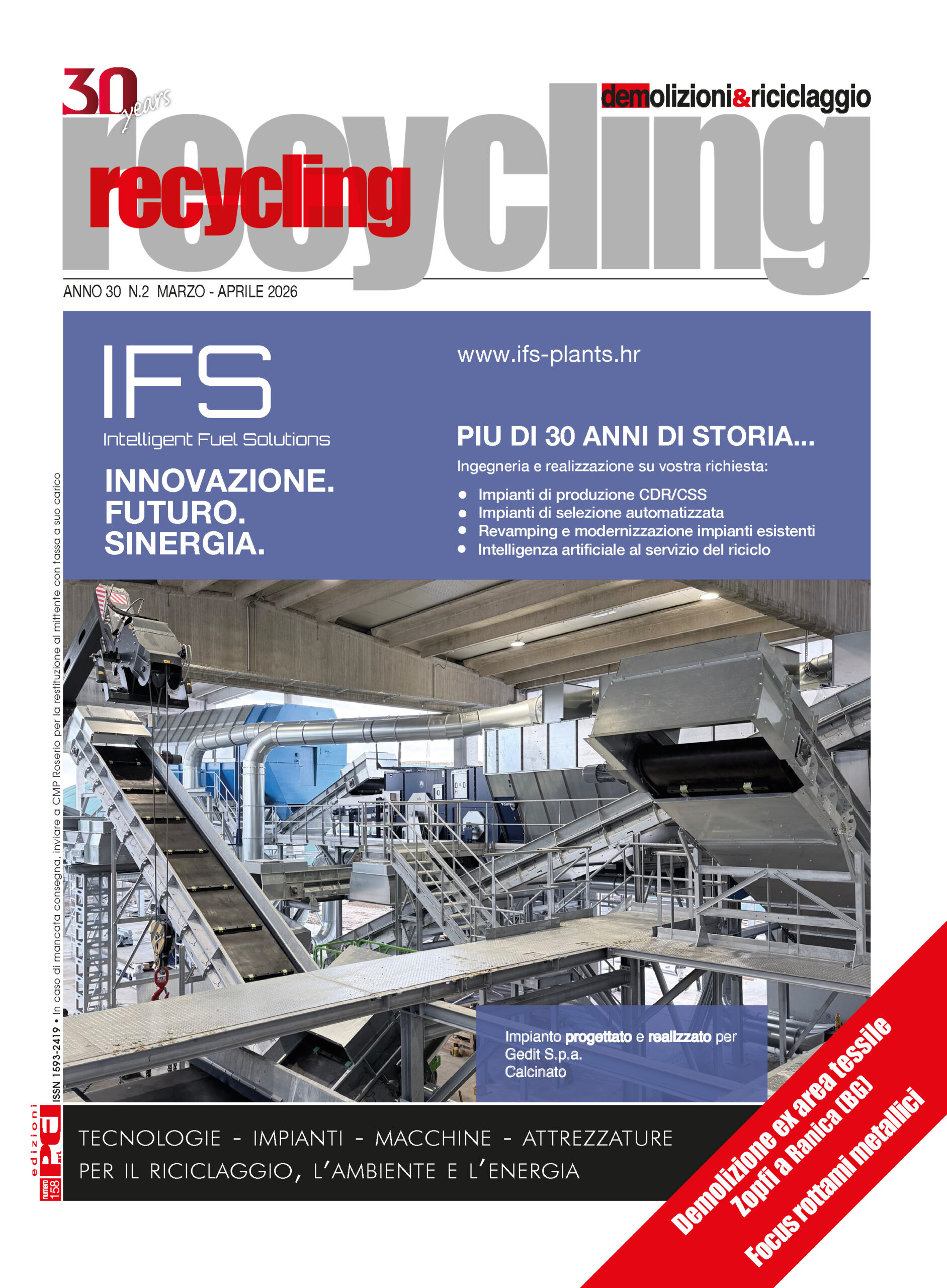 RECYCLING demolizioni&riciclaggio 2-2026